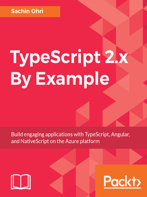 cover image of TypeScript 2.x by Example